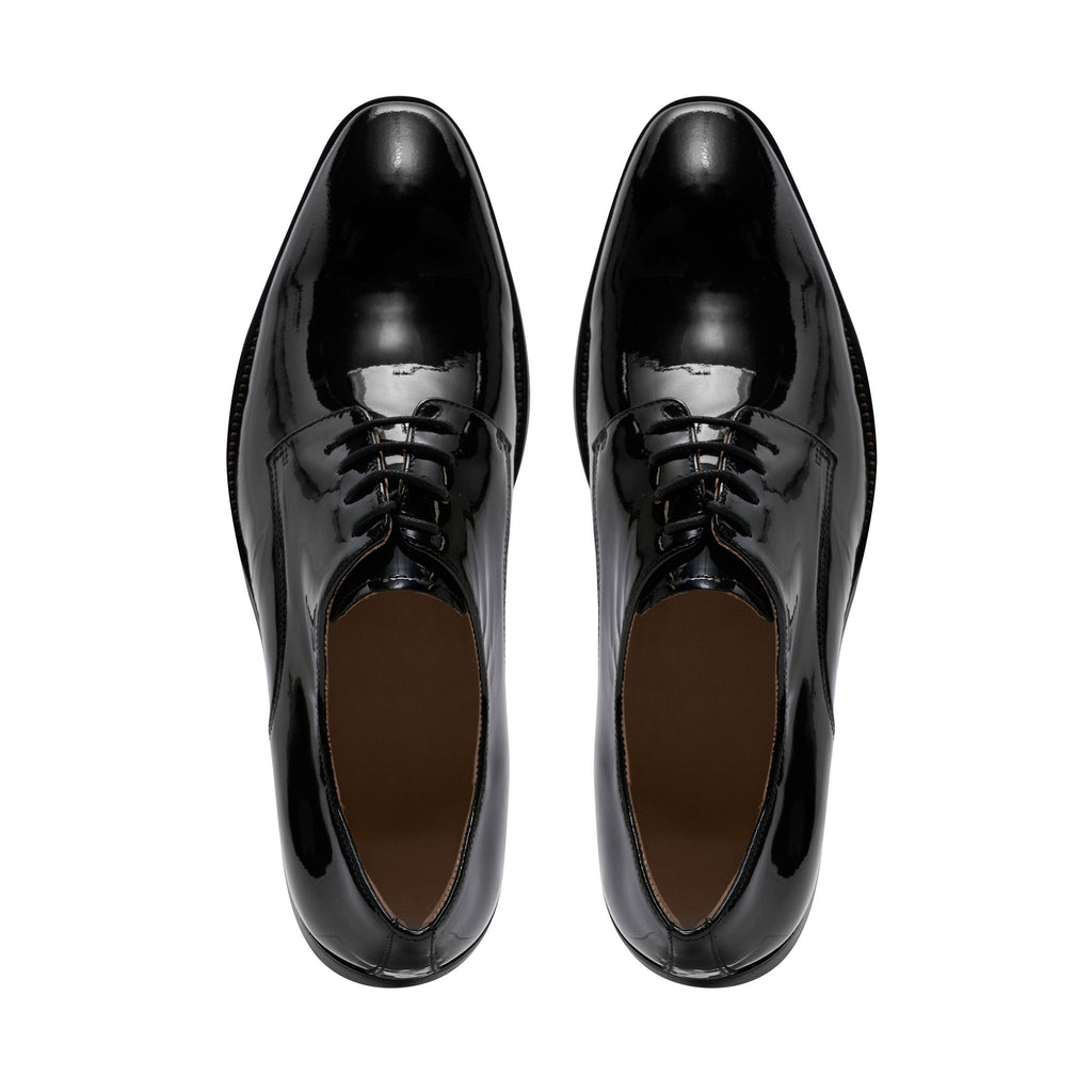 Black Patent Leather Oxford - Brent Wilson