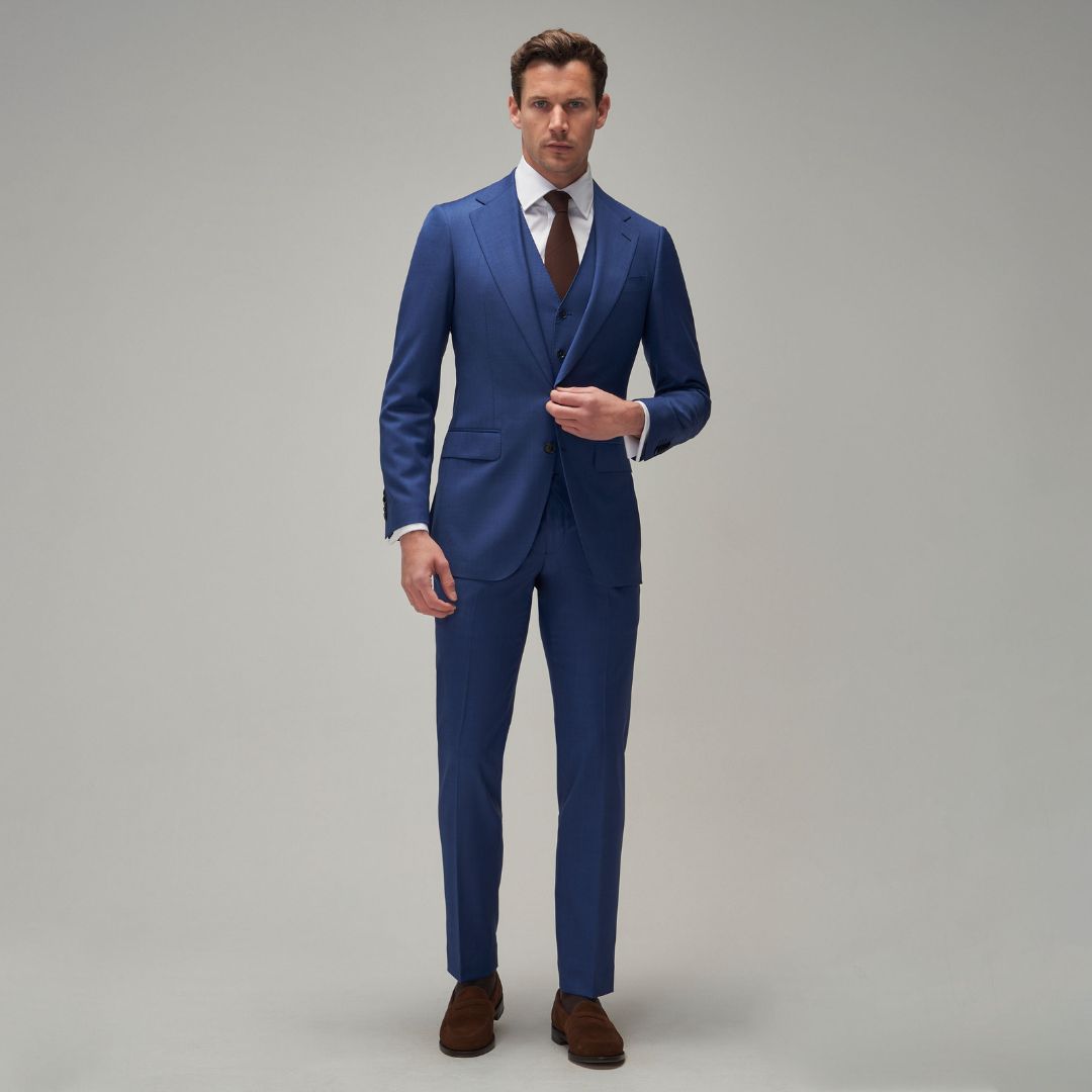 Blue Suit | Made To Measure Tailors | Brent Wilson