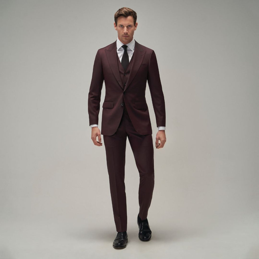 Burgundy Suit - Brent Wilson