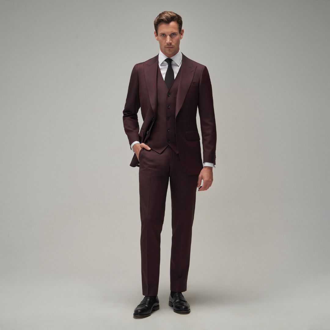 Burgundy Suit - Brent Wilson
