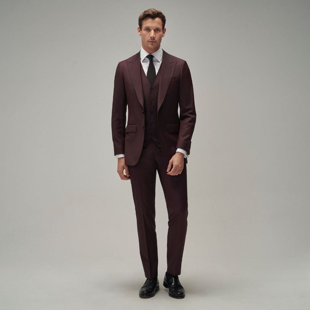 Burgundy Suit - Brent Wilson
