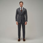 Grey / Blue Check Suit - Brent Wilson