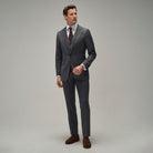 Grey / Blue Check Suit - Brent Wilson