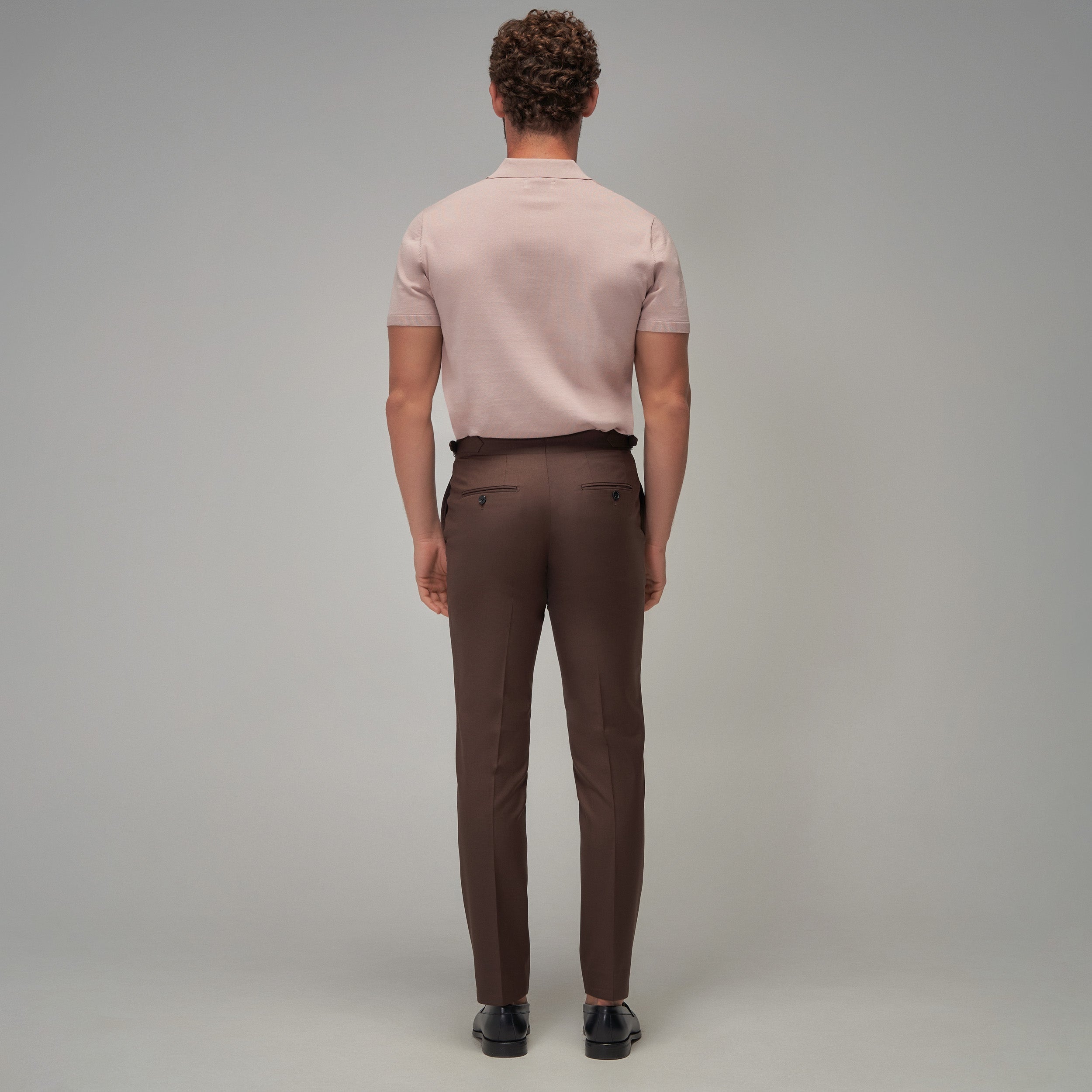 Knit Polo - Musk - Brent Wilson