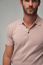 Knit Polo - Musk - Brent Wilson