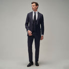 Navy / Red Stripe Suit - Brent Wilson