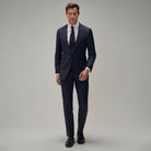 Navy / Red Stripe Suit - Brent Wilson