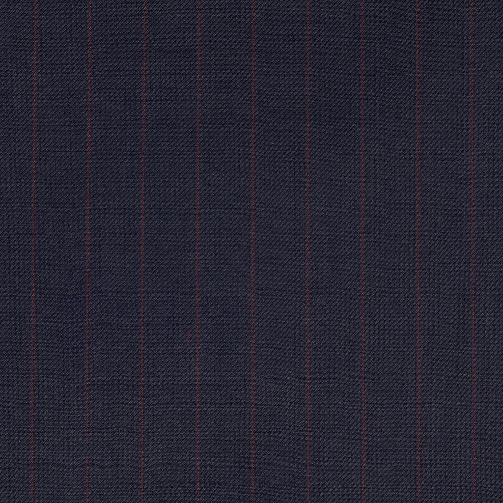 Navy / Red Stripe Suit - Brent Wilson