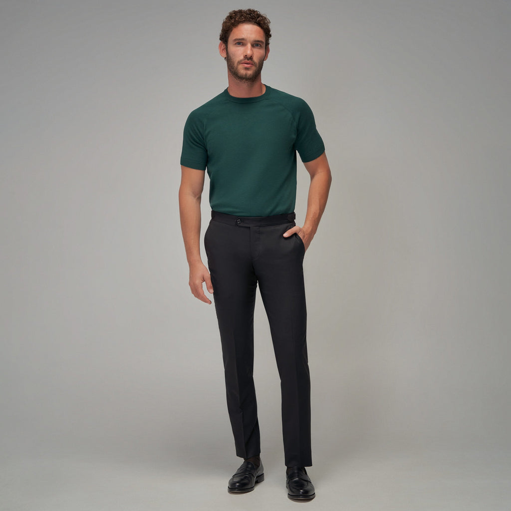 Raglan Sleeve T-Shirt - Green - Brent Wilson