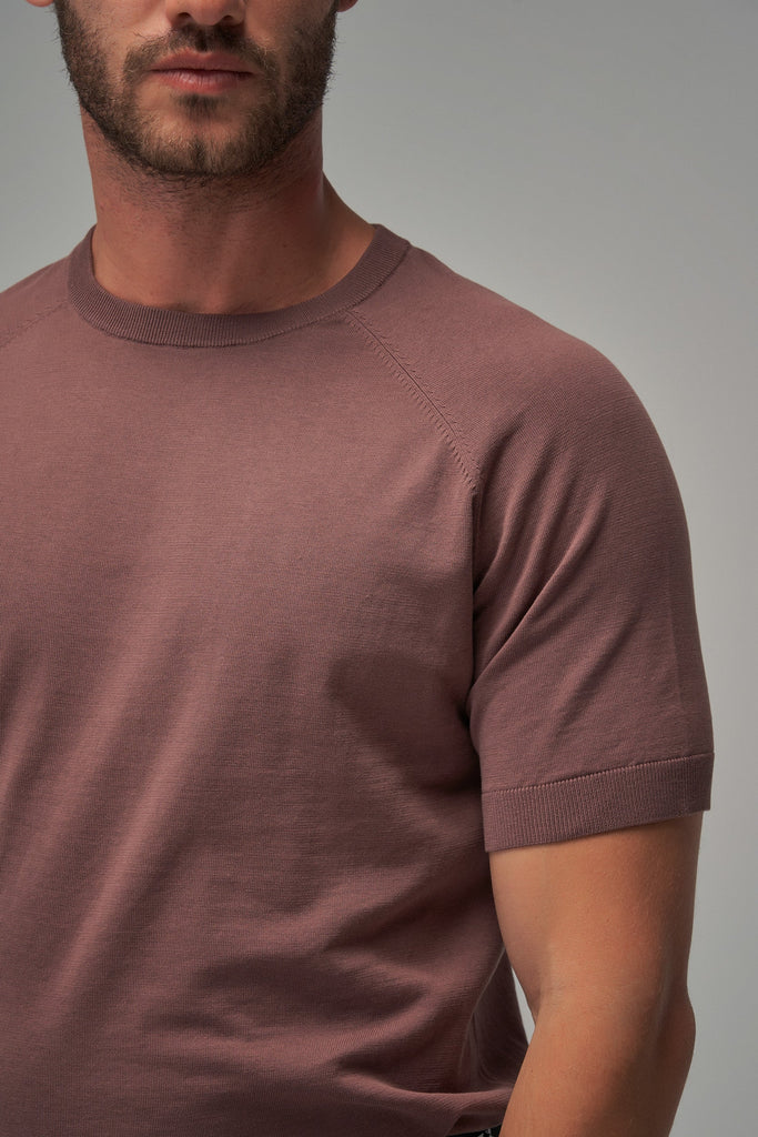 Raglan Sleeve T-Shirt - Lt Brown - Brent Wilson