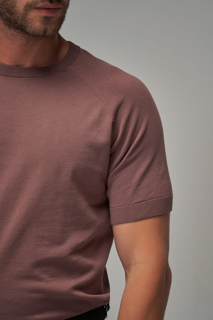 Raglan Sleeve T-Shirt - Lt Brown - Brent Wilson