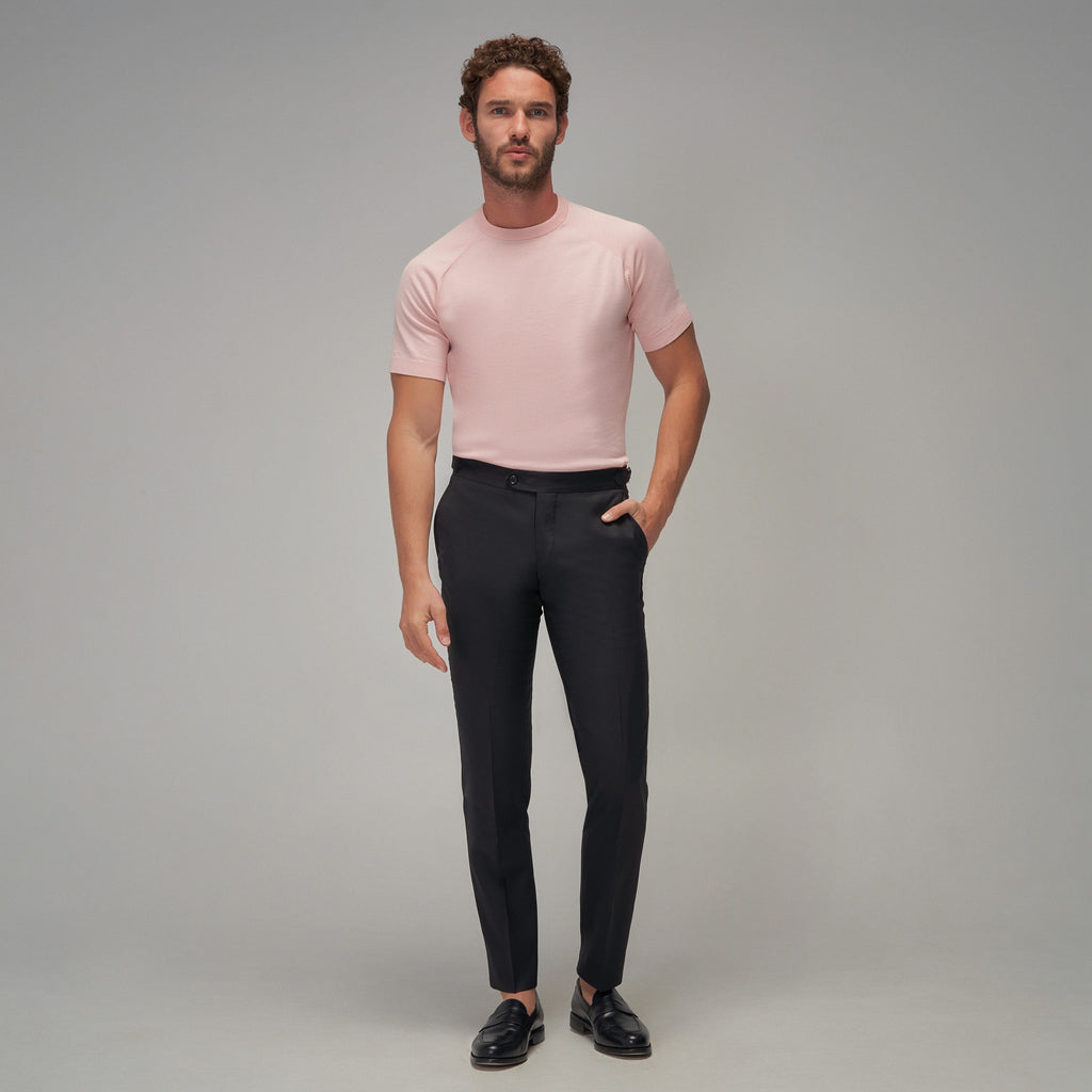 Raglan Sleeve T-Shirt - Pink - Brent Wilson