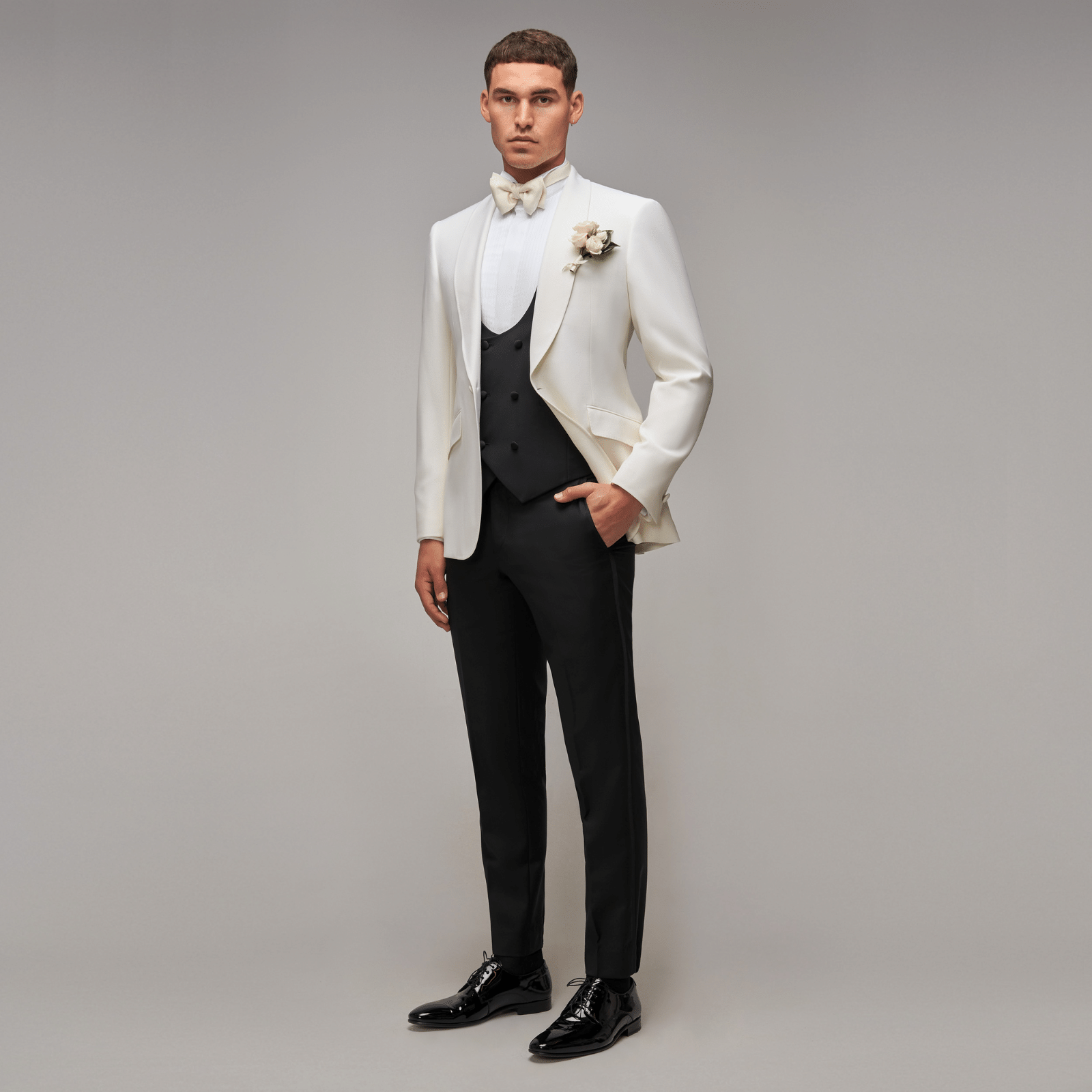 White Bow Tie - Brent Wilson